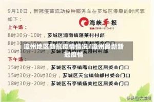 漳州地区新冠疫情情况/漳州最新新冠疫情