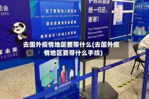 去国外疫情地区要带什么(去国外疫情地区要带什么手续)
