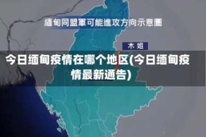 今日缅甸疫情在哪个地区(今日缅甸疫情最新通告)