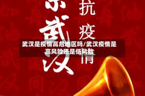 武汉是疫情高危地区吗/武汉疫情是高风险还是低风险