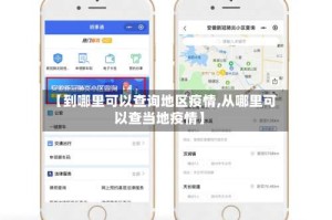 【到哪里可以查询地区疫情,从哪里可以查当地疫情】