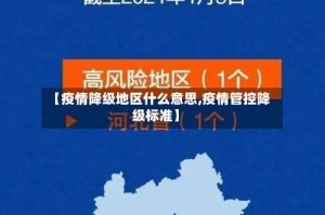【疫情降级地区什么意思,疫情管控降级标准】