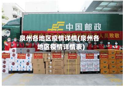 泉州各地区疫情详情(泉州各地区疫情详情表)-第3张图片