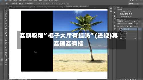 实测教程	”椰子大厅有挂吗”(透视)其实确实有挂-第1张图片