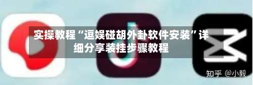 实操教程“逗娱碰胡外卦软件安装”详细分享装挂步骤教程-第2张图片