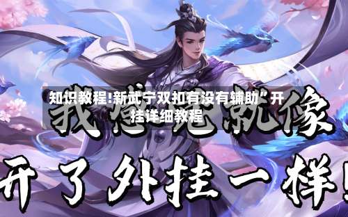 知识教程!新武宁双扣有没有辅助	”开挂详细教程-第1张图片