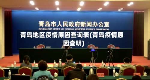 青岛地区疫情原因查询表(青岛疫情原因查明)-第3张图片