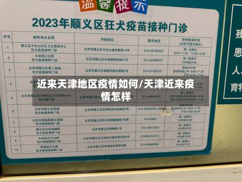 近来天津地区疫情如何/天津近来疫情怎样-第1张图片