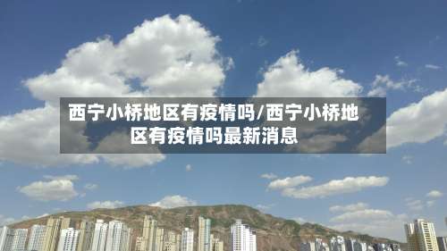 西宁小桥地区有疫情吗/西宁小桥地区有疫情吗最新消息-第2张图片