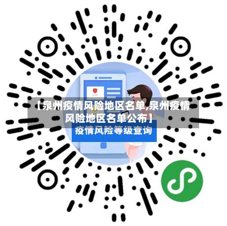 【泉州疫情风险地区名单,泉州疫情风险地区名单公布】-第2张图片