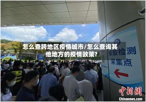 怎么查跨地区疫情城市/怎么查询其他地方的疫情政策?-第3张图片