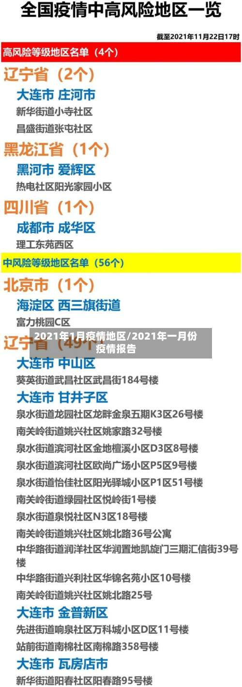 2021年1月疫情地区/2021年一月份疫情报告-第1张图片