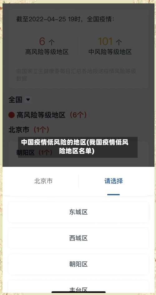 中国疫情低风险的地区(我国疫情低风险地区名单)-第1张图片