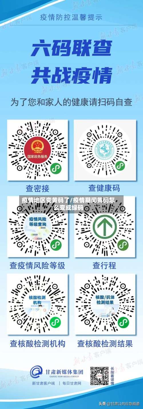 疫情地区变黄码了/疫情期间黄码怎么变成绿码-第1张图片