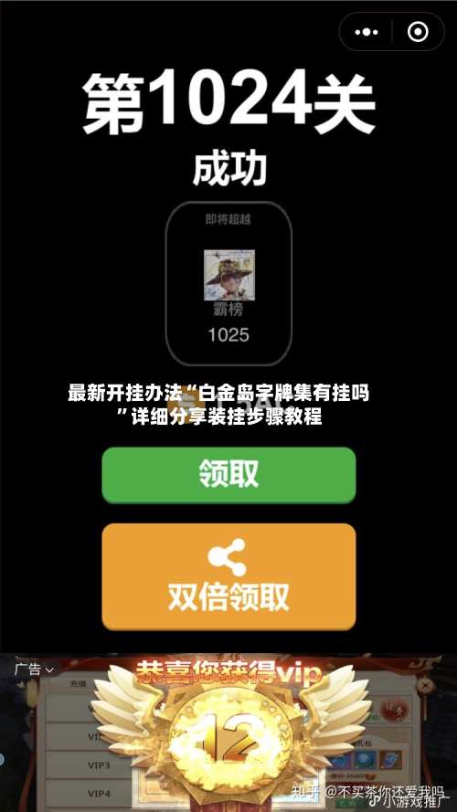 最新开挂办法“白金岛字牌集有挂吗”详细分享装挂步骤教程-第3张图片