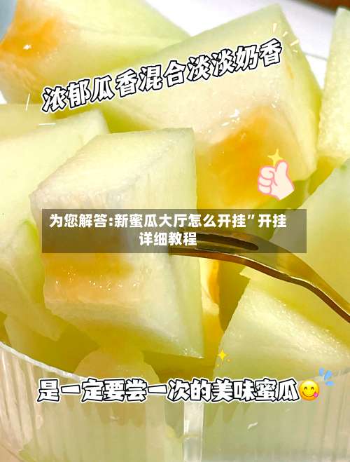 为您解答:新蜜瓜大厅怎么开挂”开挂详细教程-第3张图片